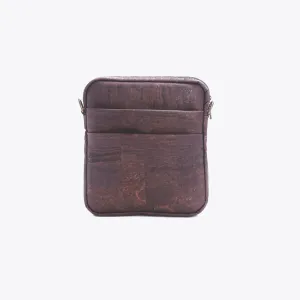 100% Natural Cork Vegan Cross Body Man Bag