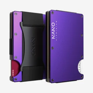Cash Strap Wallet (Nebula Purple)