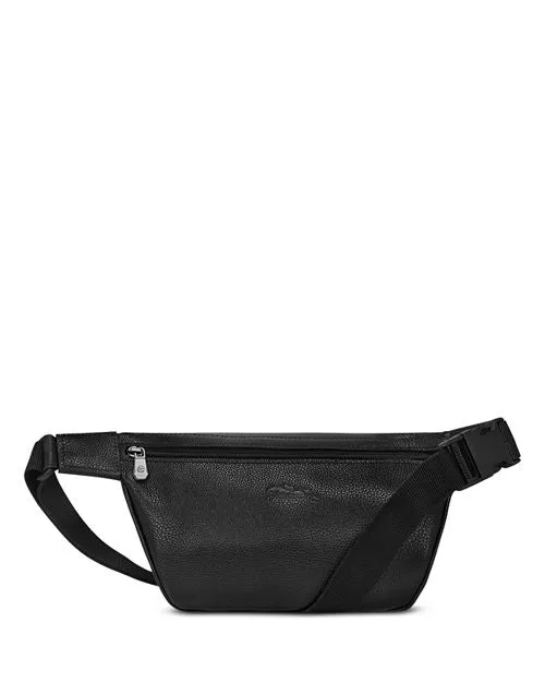 Le Foulon&;eacute; Longchamp Leather Belt Bag, Black